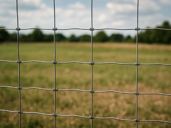 Malla de simple torsión, perfecta para cerramientos ganaderos y agrícolas.