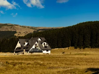 Casa aislada en entorno rural utilizada para la valoración de fincas rústicas.